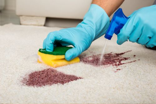 pre-treating carpet