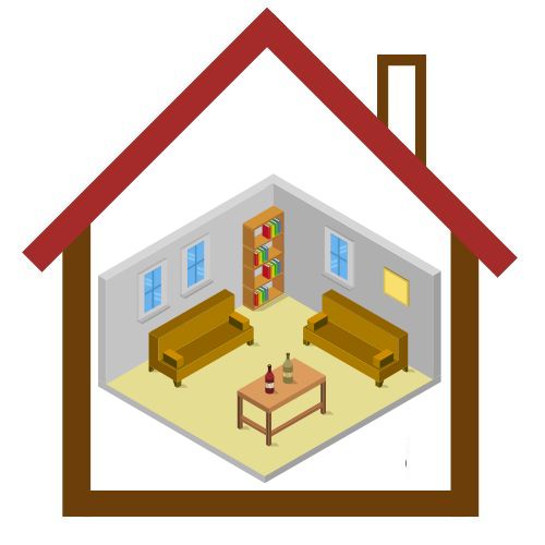 room carpet cleaning icon